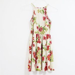 LOVE CULTURE Floral Fit & Flare Skater Summer Sun Dress | Size S